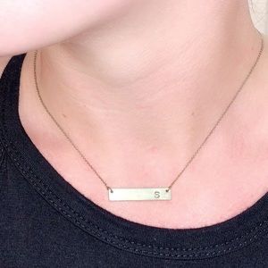 “S” monogram Necklace